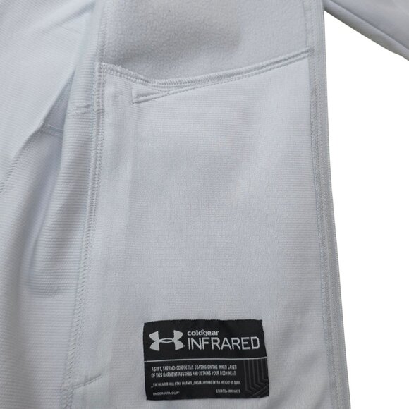 Under Armour Shield Jacket Infrared M Windproof Water-Repellent ColdGear Fitted - Picture 14 of 16